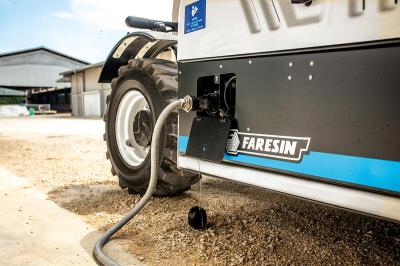 Faresin 6.26 teljesen  elektromos rakodógép